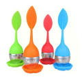 Silicone Tea Infuser, Stainless Steel Infuser, Tea Strainer, Tea Filter